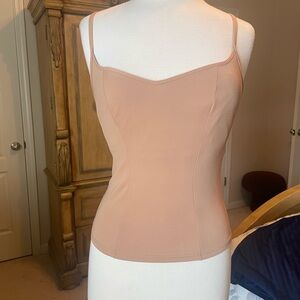 Papillon Blanc Beige Sleeveless Cami